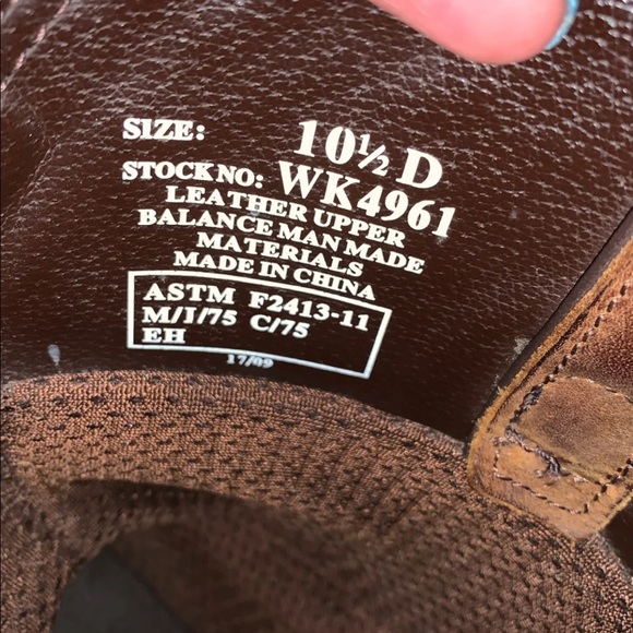 Justin steel toe, water proof work boots